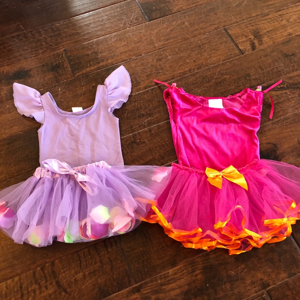 Girls Dress Up Ballet Outfits